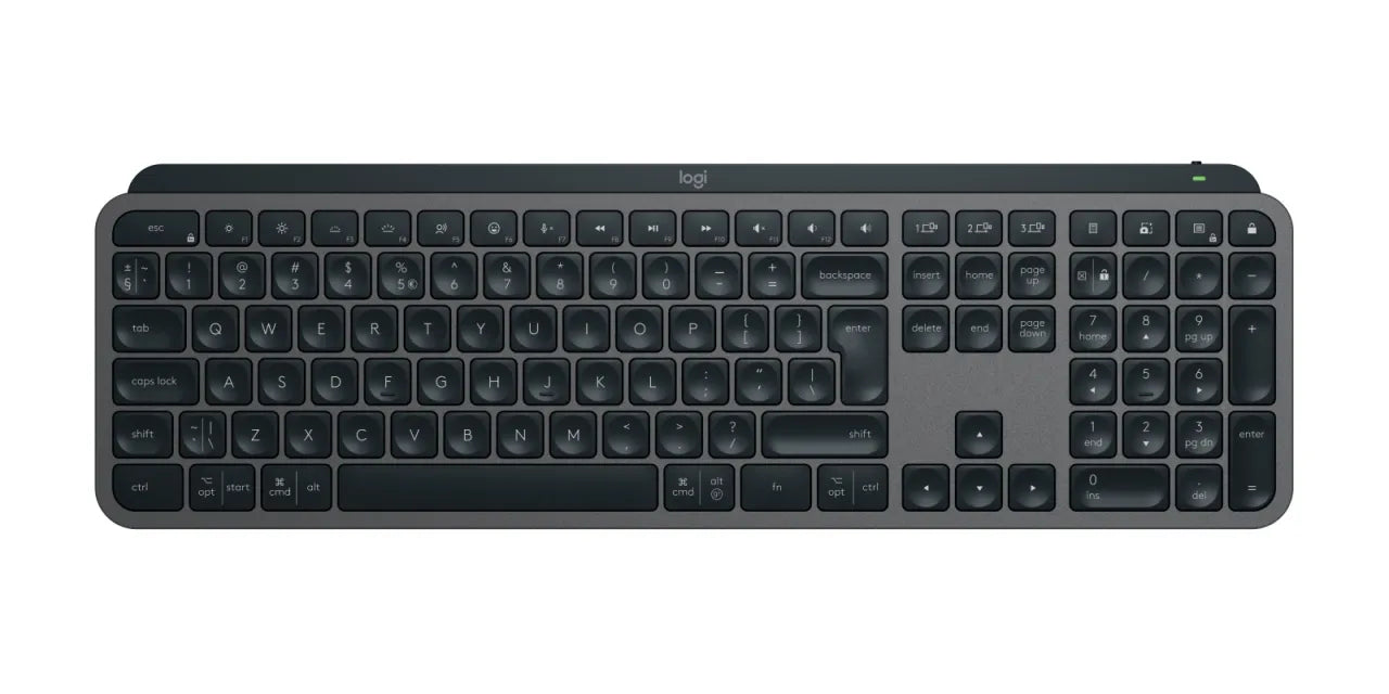 LOGITECH MX Keys Bluetooth Keyboard, Mouse Combo Gen 2 , GRAPHITE, US- B2B