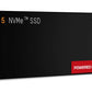 SSD|SANDISK|2400xTBW rating|NVMe Yes|PCI Express 5.0|M.2|2000 GB|POWERED BY SANDISK|Black SN8100|WDS200T1X0M