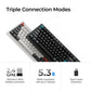 Keychron Q1 Ultra - US Layout - Silk POM Red - Black Wireless Keyboard