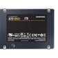 SSD|SAMSUNG|870 QVO|2TB|SATA 3.0|Write speed 530 MBytes/sec|Read speed 560 MBytes/sec|TBW 720 TB|MTBF 1500000 hours|MZ-77Q2T0BW