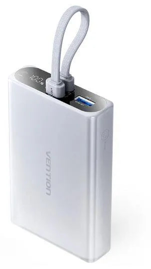 POWER BANK USB 10000MAH 22.5W/GRAY FHZM0 VENTION