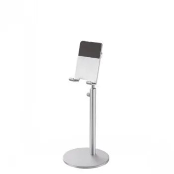 NEWSTAR PHONE DESK STAND (SUITED FOR PHONES UP TO 10"), SILVER