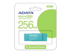 ADATA | USB Flash Drive | UC310 ECO | 256 GB | USB 3.2 Gen1 | Green
