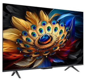 TV Set|TCL|50"|4K/Smart|QLED|3840x2160|Wireless LAN|Bluetooth|Google TV|Black|50C655