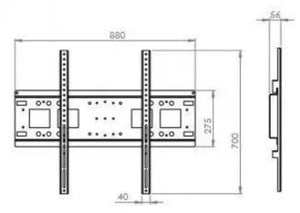 LH-GROUP WALL MOUNTMAX.150KG