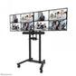 NEOMOUNTS BY NEWSTAR DUAL SCREEN ADAPTER FOR WL55/FL55-875BL1, FROM 42" UP TO 65" VESA 800X400, 50 KG. PER DISPLAY