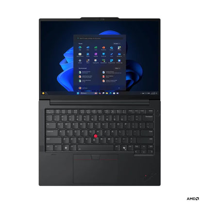 Lenovo ThinkPad E14 G8 AMD | Black | 14 " | IPS | WUXGA | 1920 x 1200 pixels | Anti-glare | AMD Ryzen AI 7 | 345 | 16 GB | SODIMM DDR5 | Solid-state drive capacity 512 GB | AMD Radeon 820M Graphics | Windows 11 Pro | 802.11be | Bluetooth version 5.4...