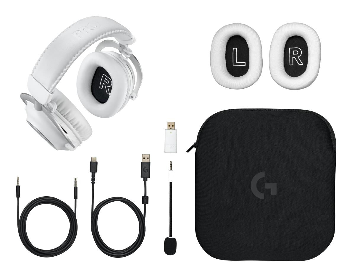 HEADSET G PRO X 2 GAMING/WHITE 981-001269 LOGITECH