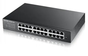 ZYXEL GS1900-24E V3, 24-PORT GBE L2 SMART SWITCH, DESKTOP, FANLESS (5Y WARRANTY)