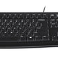LOGITECH K120 Corded Keyboard black USB OEM - EMEA (US)