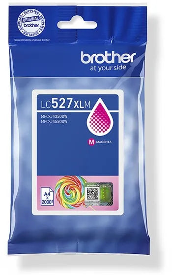 BROTHER LC527XLM MAGENTA HIGH YIELD INK-CARTRIDGE 2000P