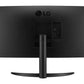LCD Monitor|LG|34"|Curved/21 : 9|Panel VA|3440x1440|21:9|100 Hz|5 ms|Tilt|34WR50QK-B