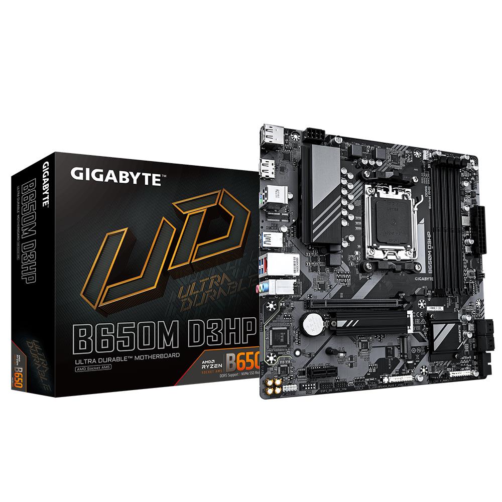Mainboard|GIGABYTE|AMD B650|SAM5|Micro-ATX|Memory DDR5|B650MD3HP1.2