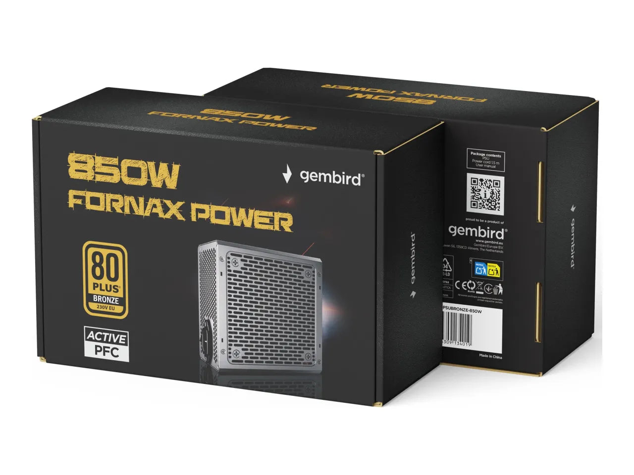 GEMBIRD Power supply unit 850W active PF