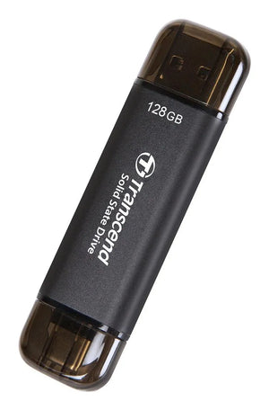External SSD|TRANSCEND|ESD310C|128GB|USB-C|USB|3D NAND|TS128GESD310C