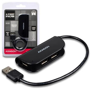 I/O HUB USB2.0 4PORT READY/0.2M HUE-X4B AXAGON
