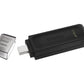 Kingston | DataTraveler 70 | 64 GB | USB-C | Black