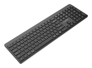 KEYBOARD WRL SLIM 2.4G+BT US/KB-WPS-03 GEMBIRD