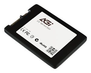 SSD|AGI TECHNOLOGY|1000 GB|Serial ATA III|Write speed 510 MB/s|Read speed 550 MB/s|Hanging box|2.5"|MTBF 1500000 h|AGI1T0G25AI238-CB