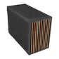 Case|LIAN LI|micro ATX/Mini-ITX|Black/Wood|Mini Tower|PC|Lian Li B4-mATX Wood (G99.B4X-WD.00)|G99.B4X-WD.00