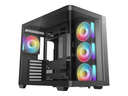 Deepcool Case | CG530U 4F | Black | Midi Tower