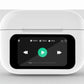 HEADSET BLUETOOTH/WHITE TWS-LCD-ANC-01-W GEMBIRD