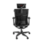 Genesis Ergonomic Chair Astat 700 Base material Aluminum; Castors material: Nylon with CareGlide coating | Black