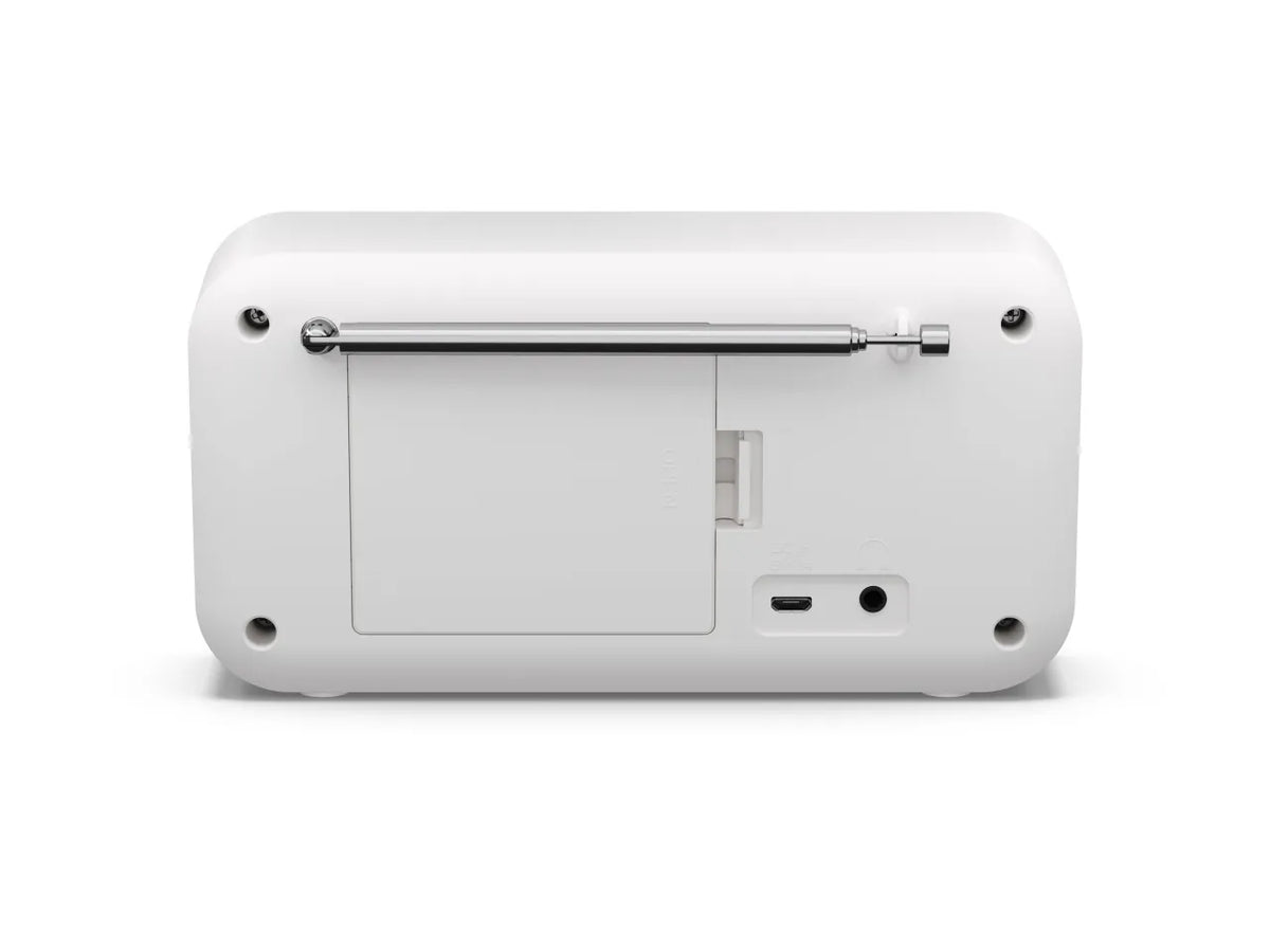 Sharp DR-P420(WH) Tokyo Portable Digital Radio, FM/DAB/DAB+, Bluetooth 5.0, USB or Battery Powered, Snowy White | Sharp | Tokyo Portable Digital Radio | DR-P420(WH) | Bluetooth | White