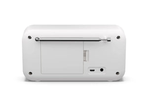 Sharp DR-P420(WH) Tokyo Portable Digital Radio, FM/DAB/DAB+, Bluetooth 5.0, USB or Battery Powered, Snowy White | Sharp | Tokyo Portable Digital Radio | DR-P420(WH) | Bluetooth | White