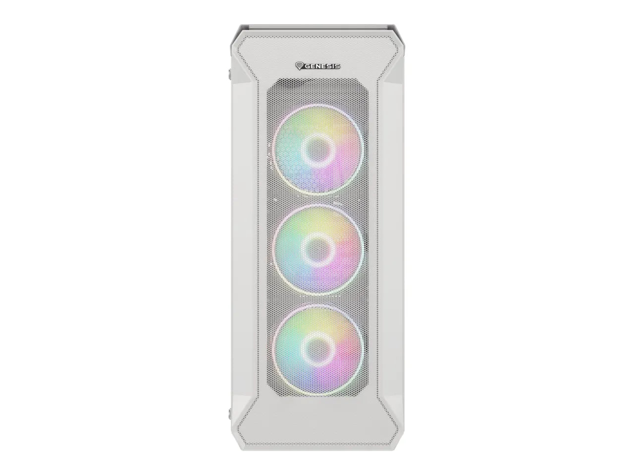 NATEC GENESIS PC case Irid 505 ARGB Wh