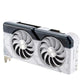 Graphics Card|ASUS|NVIDIA GeForce RTX 4070 SUPER|12 GB|GDDR6X|192 bit|PCIE 4.0 16x|Two and Half Slot Fansink|1xHDMI|3xDisplayPort|DUAL-RTX4070S-O12G-WHITE