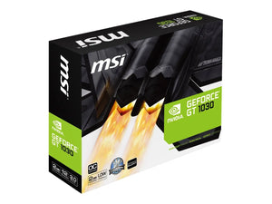MSI | GeForce GT 1030 2GHD4 LP OC | NVIDIA | 2 GB | GeForce GT 1030 | DDR4 | HDMI ports quantity 1 | PCI Express 3.0 x16 (uses x4) | Memory clock speed 2100 MHz
