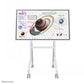 NEOMOUNTS MOVE GO FLIP ROTATIONAL MOBILE FLOOR STAND FOR SAMSUNG FLIP 55” EN 65” (FAST INSTALL, HEIGHT ADJUSTABLE)