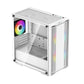 Deepcool | ARGB Micro-ATX CASE | CC360 | White | Mini-ITX / Micro-ATX | Power supply included No | ATX PS2 （maximum length: 160mm）