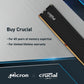 MEMORY DIMM PRO 32GB DDR5-5600/CP32G56C46U5 CRUCIAL