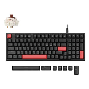 Lemokey X5 - US Layout - Brown Switch Keyboard