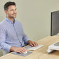 Fellowes | Breyta Compact Keyboard (TKL) Wrist Rest | Grey