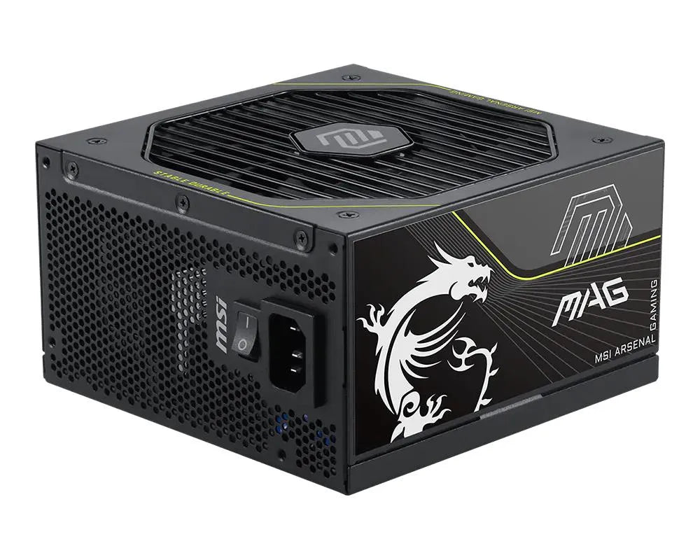 Power Supply|MSI|MAG A1000PLS PCIE5|ATX|PC|100 - 240 V|1000 W|MAGA1000PLSPCIE5