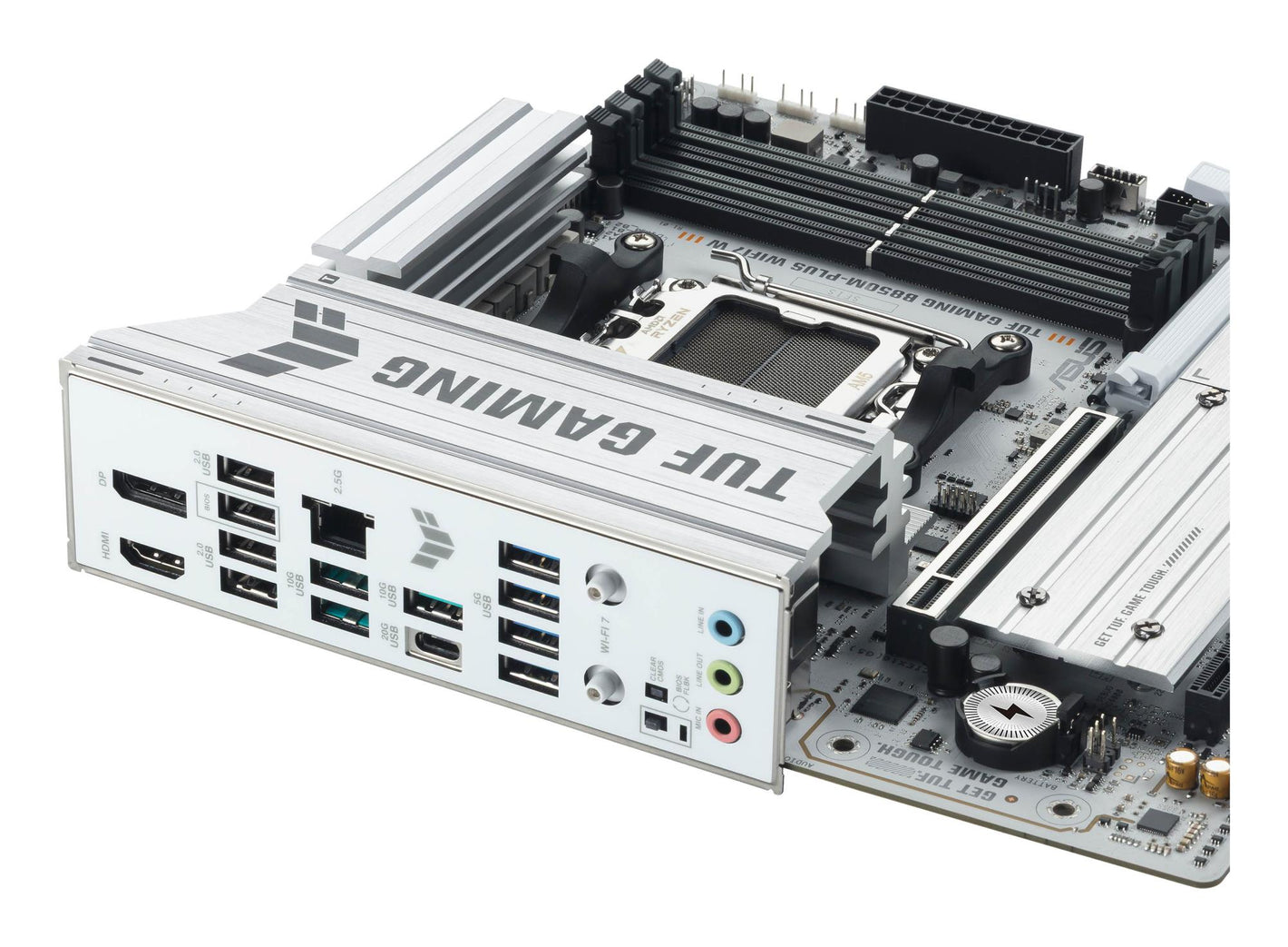 Mainboard|ASUS|AMD B850|SAM5|Micro-ATX|Memory DDR5|Memory slots 4|GAMINGB850M-PLUSWIFI7W