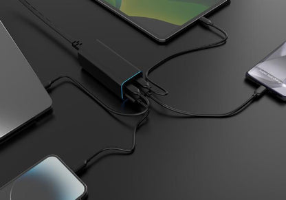 CHARGER USB UNIVERSAL 4P 100W/TA-UC-2A2C-PD100-01-BK GEMBIRD