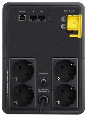 APC BACK-UPS 1200VA, 230V, AVR, SCHUKO SOCKETS