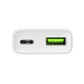 Natec Ribera USB Charger Gan Slim USB 1X USB-A + 1X USB-C 20W | NUC-2376