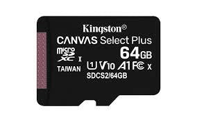 MEMORY MICRO SDXC 64GB UHS-I/SDCS2/64GBSP KINGSTON