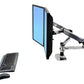 ERGOTRON LX Dual Side-by-Side Arm silver