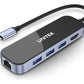 UNITEK D1084A Hub USB-C 3x USB-A 3.1