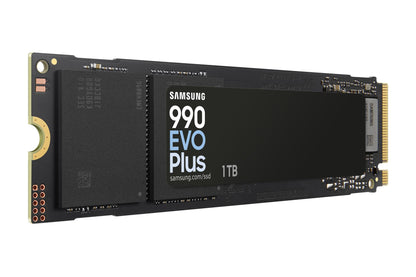 SSD|SAMSUNG|990 EVO Plus|1TB|M.2|PCIe Gen5|NVMe|TLC|Write speed 6300 MBytes/sec|Read speed 7150 MBytes/sec|2.38mm|TBW 1200 TB|MZ-V9S1T0BW