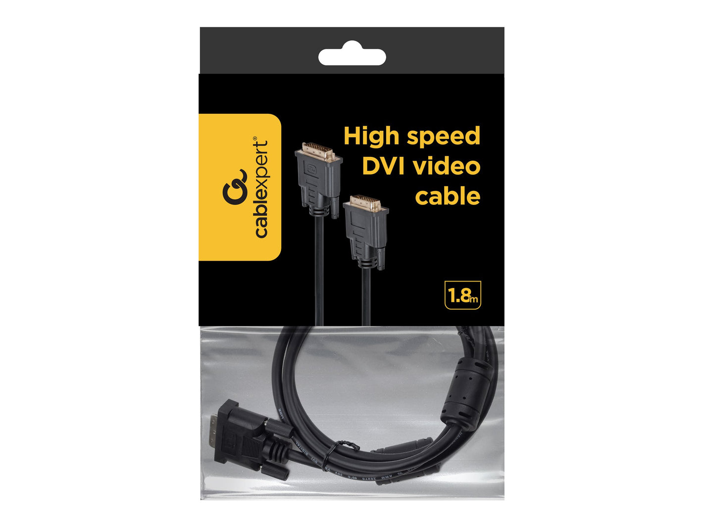 GEMBIRD CC-DVI2-BK-6 DVI video cable