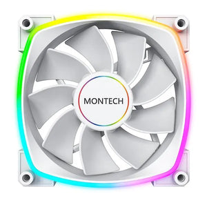 CASE FAN 140MM/RX140 PWM WHITE MONTECH