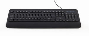 KEYBOARD MULTIMEDIA USB ENG/BLACK KB-UML-03 GEMBIRD