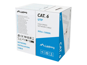 LANBERG LAN cable Cat.6 UTP 305m solid